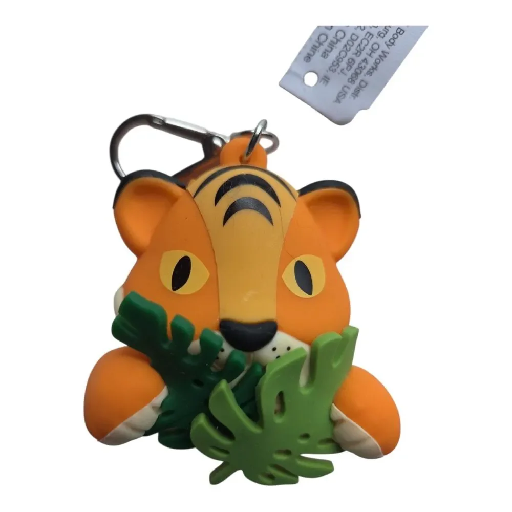 Bath & Body Works Tiger PocketBac Holder Keychain Clip New